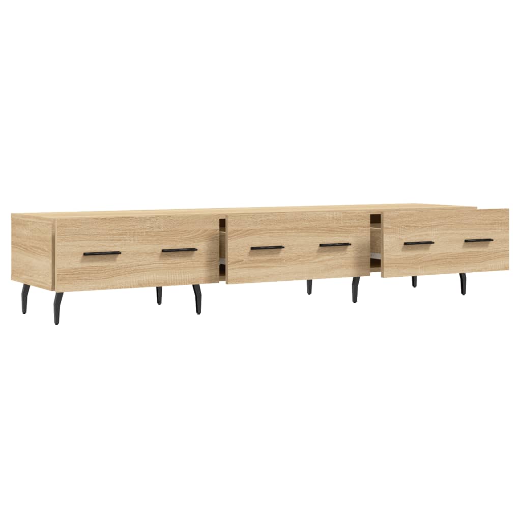 Tv-meubel 150x36x30 cm bewerkt hout