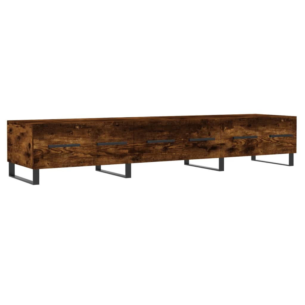 Tv-meubel 150x36x30 cm bewerkt hout eikenkleurig