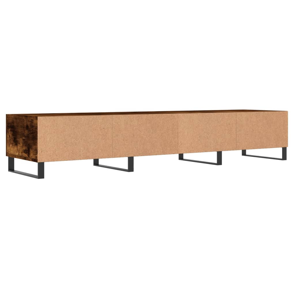 Tv-meubel 150x36x30 cm bewerkt hout eikenkleurig