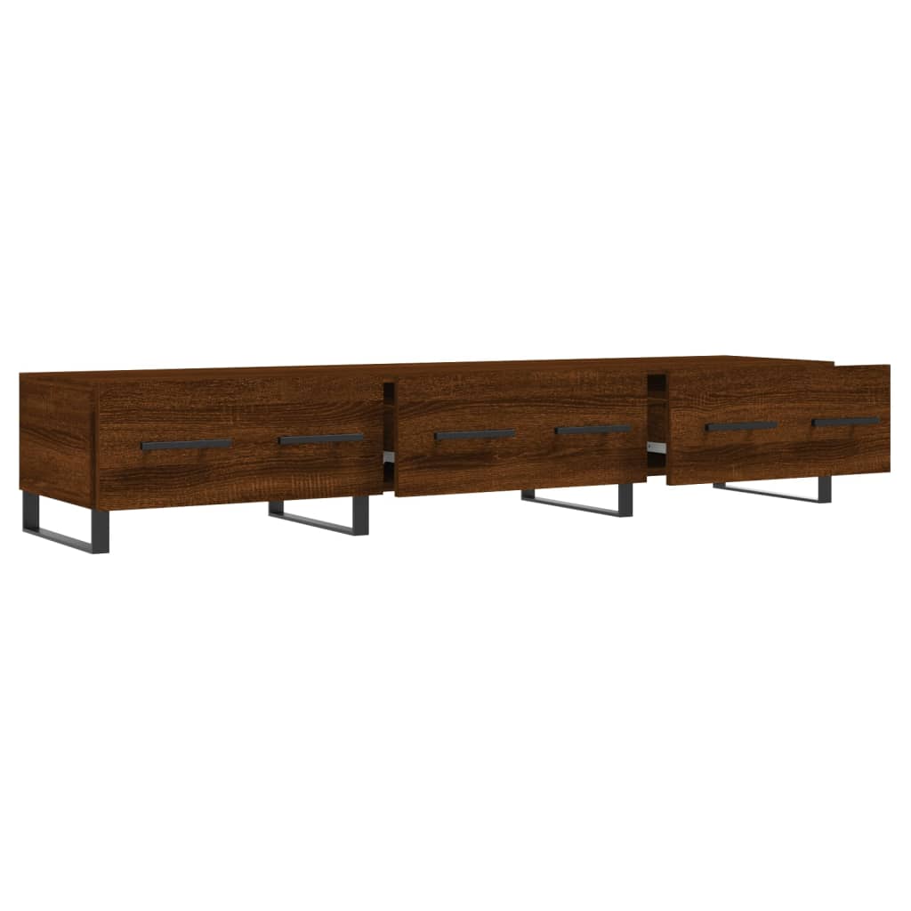 Tv-meubel 150x36x30 cm bewerkt hout eikenkleurig