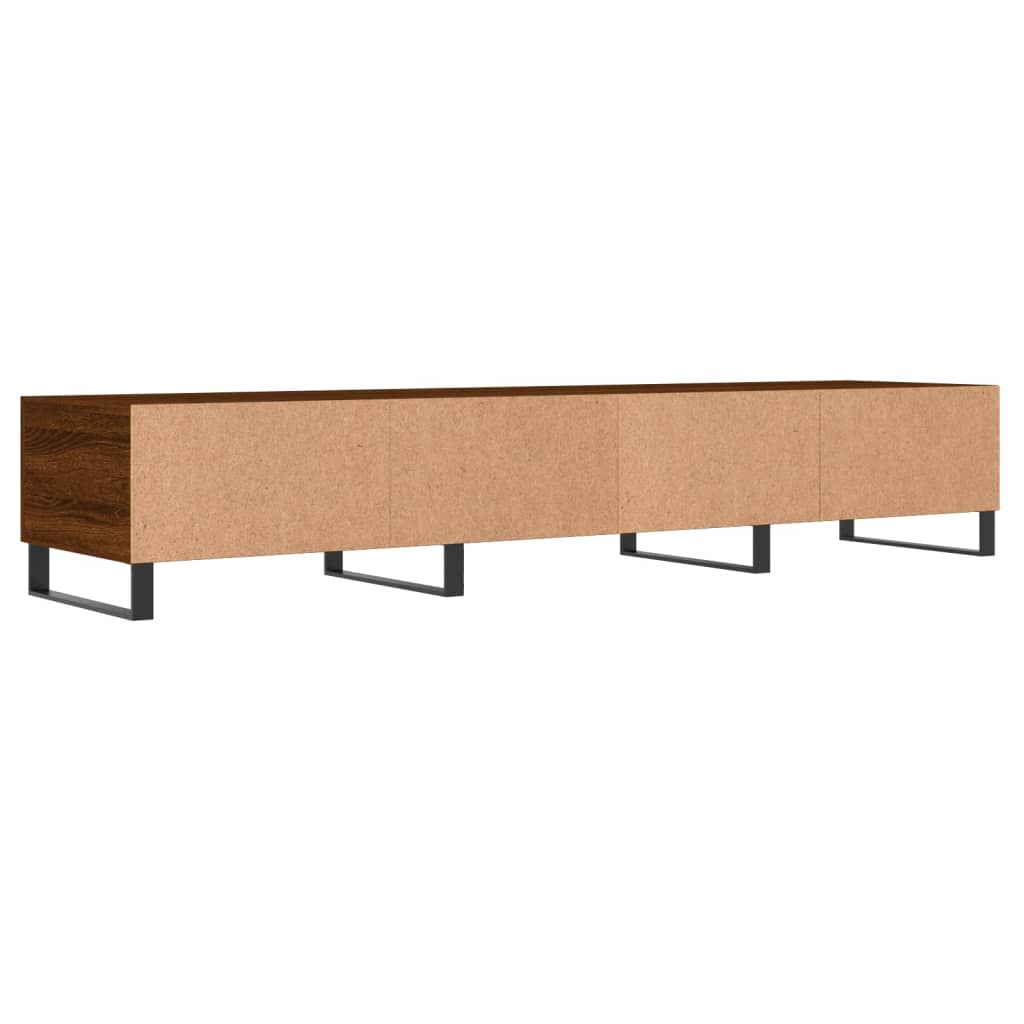 Tv-meubel 150x36x30 cm bewerkt hout eikenkleurig