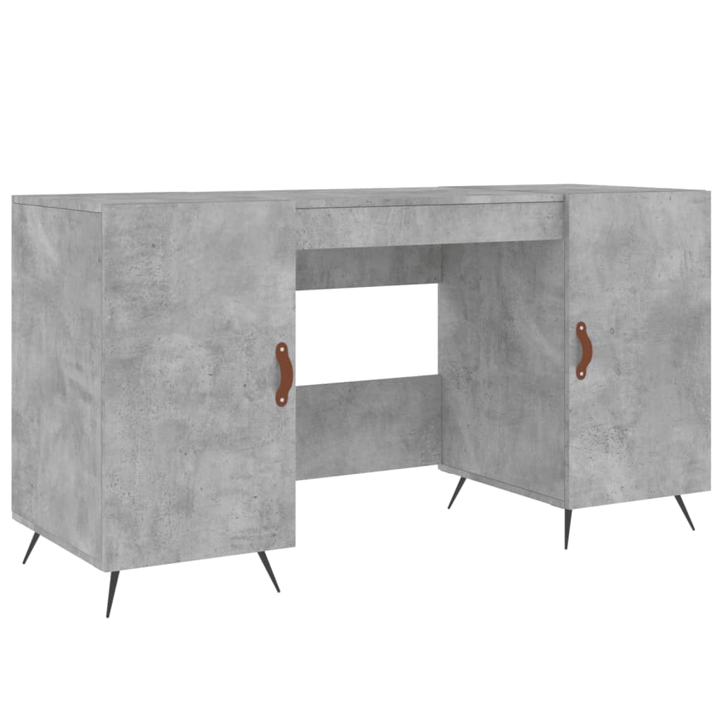 Bureau 140x50x75 cm bewerkt hout