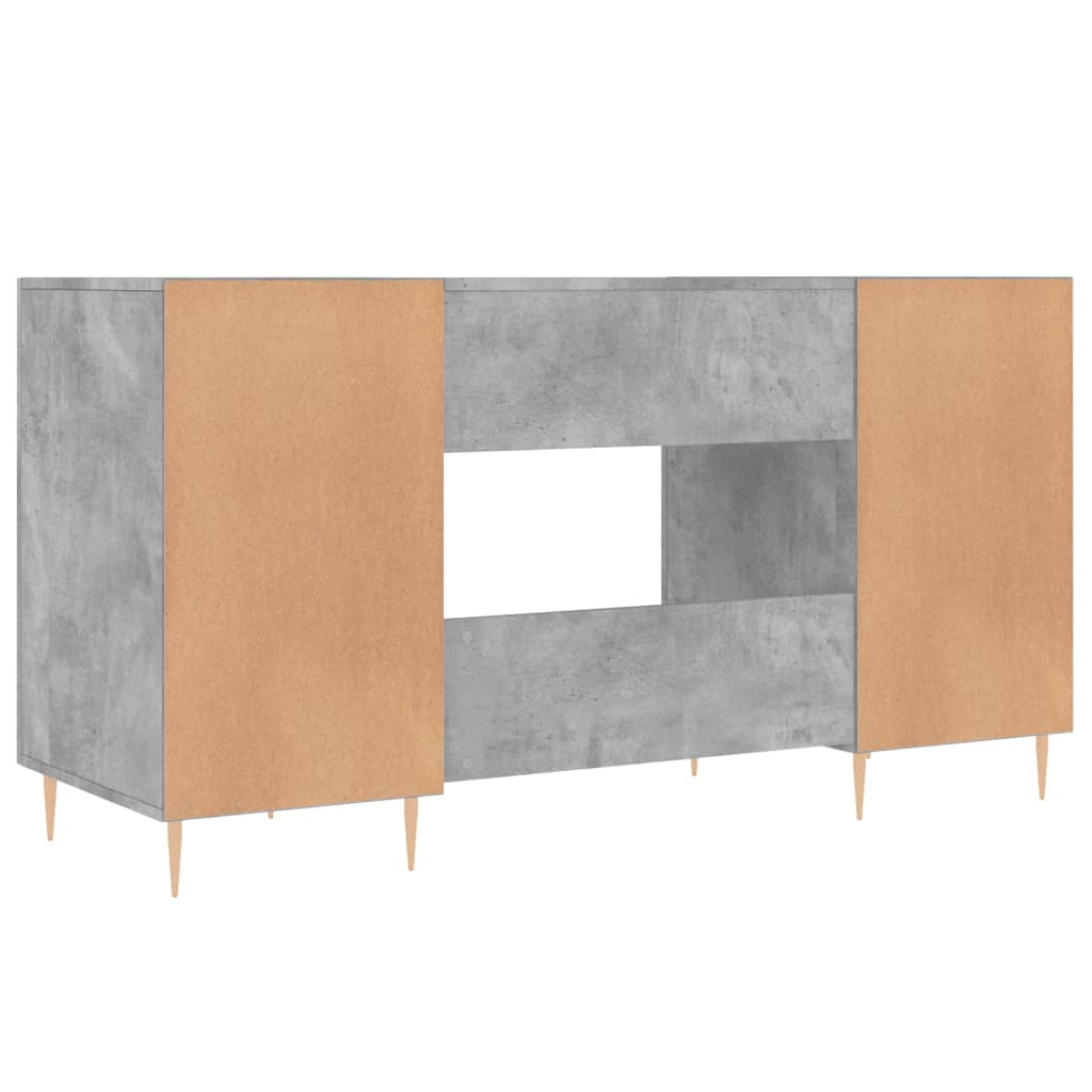 Bureau 140x50x75 cm bewerkt hout