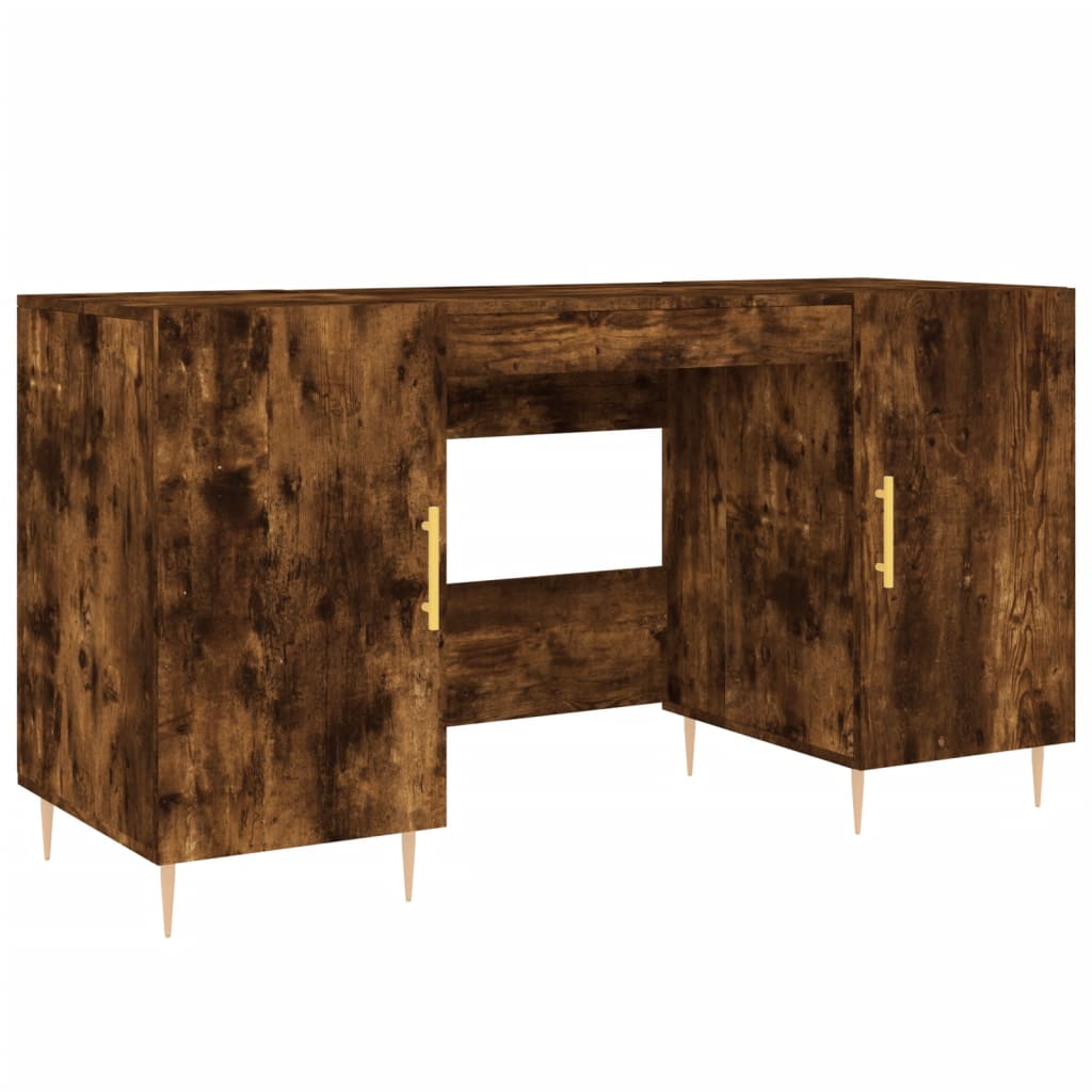 Bureau 140x50x75 cm bewerkt hout