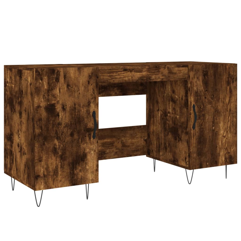 Bureau 140x50x75 cm bewerkt hout