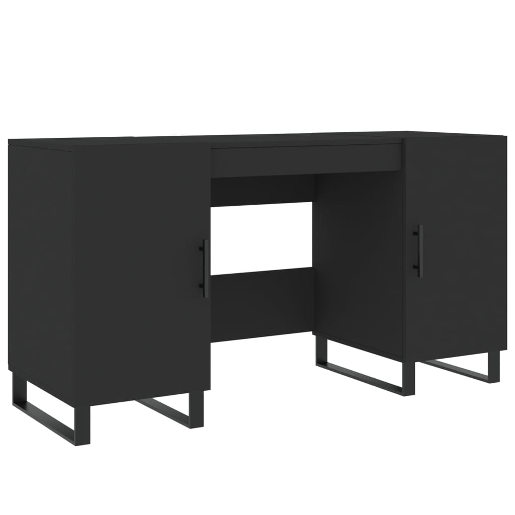 Bureau 140x50x75 cm bewerkt hout