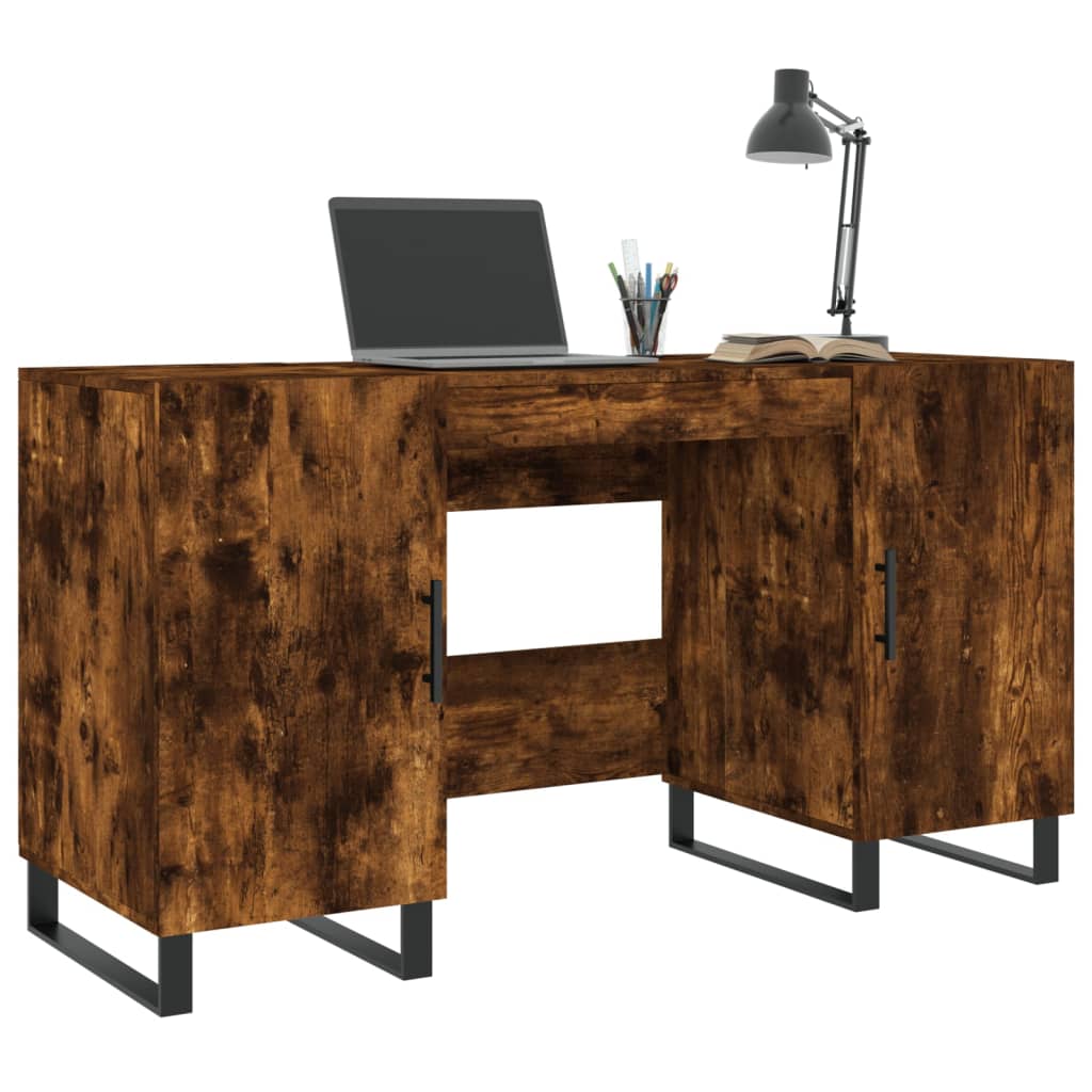 Bureau 140x50x75 cm bewerkt hout