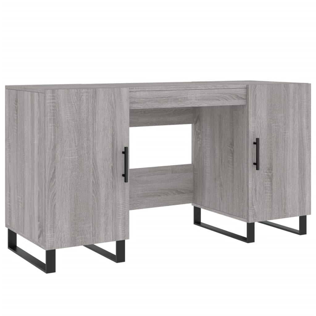 Bureau 140x50x75 cm bewerkt hout