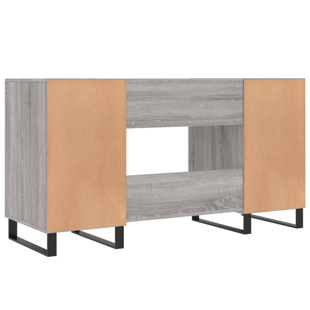 Bureau 140x50x75 cm bewerkt hout