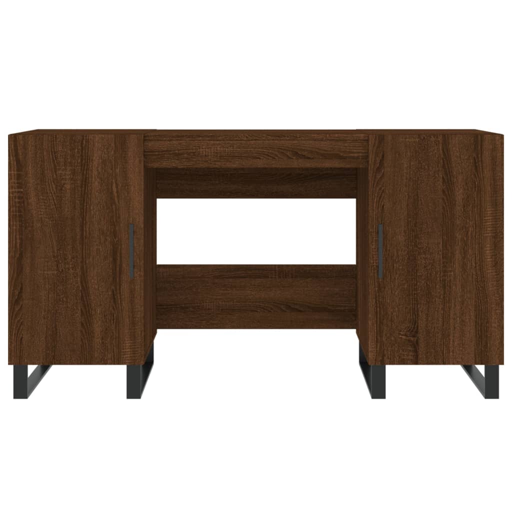 Bureau 140x50x75 cm bewerkt hout