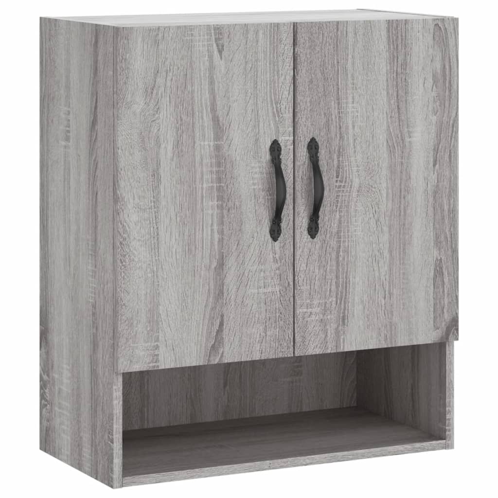 Wandkast 60x31x70 cm bewerkt hout