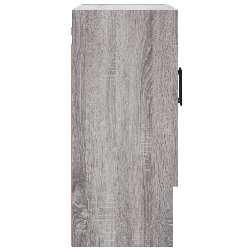 Wandkast 60x31x70 cm bewerkt hout