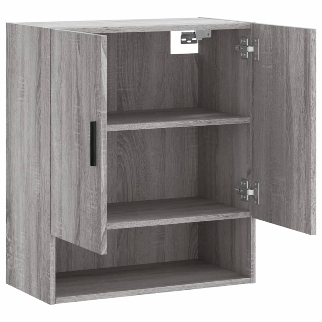 Wandkast 60x31x70 cm bewerkt hout