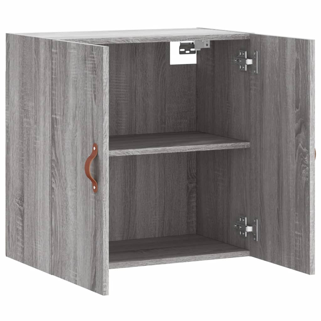 Wandkast 60x31x60 cm bewerkt hout