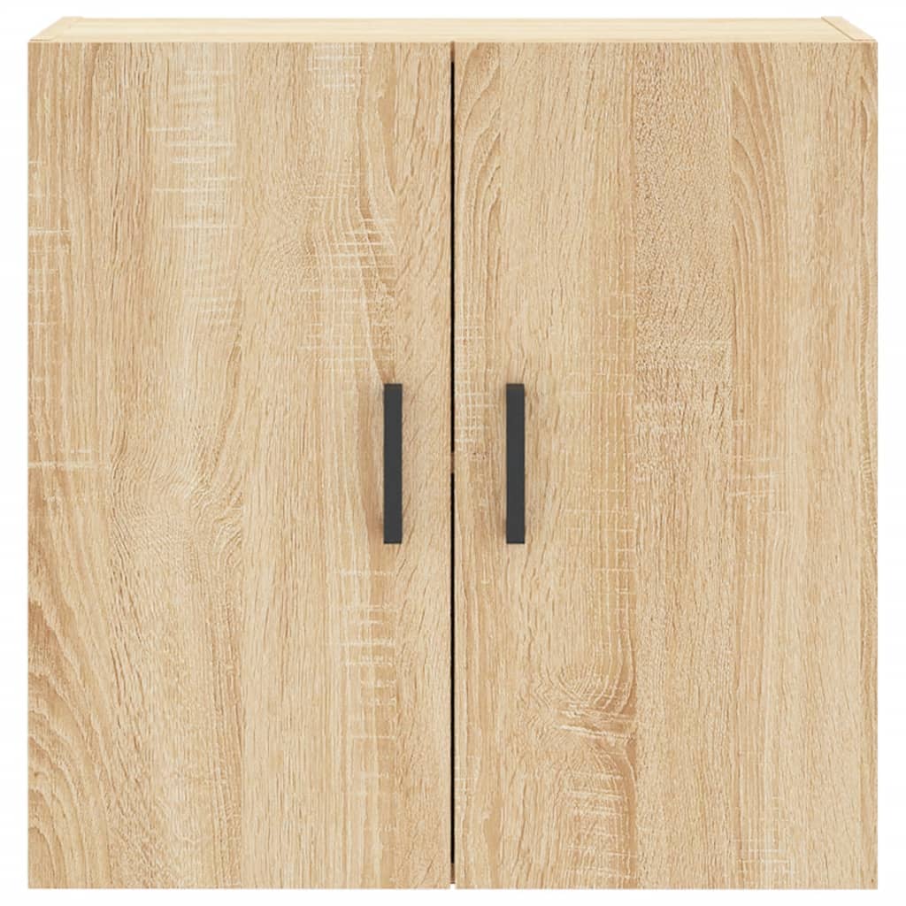 Wandkast 60x31x60 cm bewerkt hout hoogglans wit