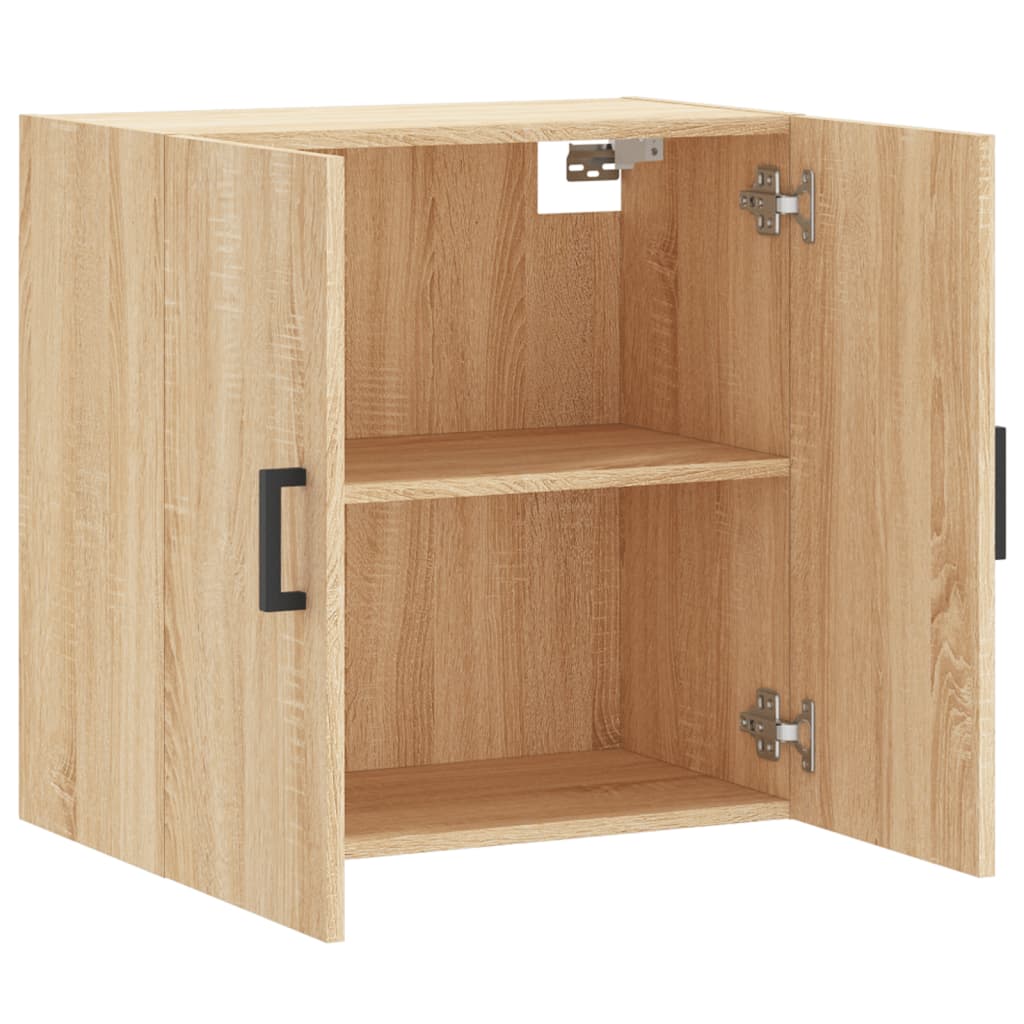 Wandkast 60x31x60 cm bewerkt hout