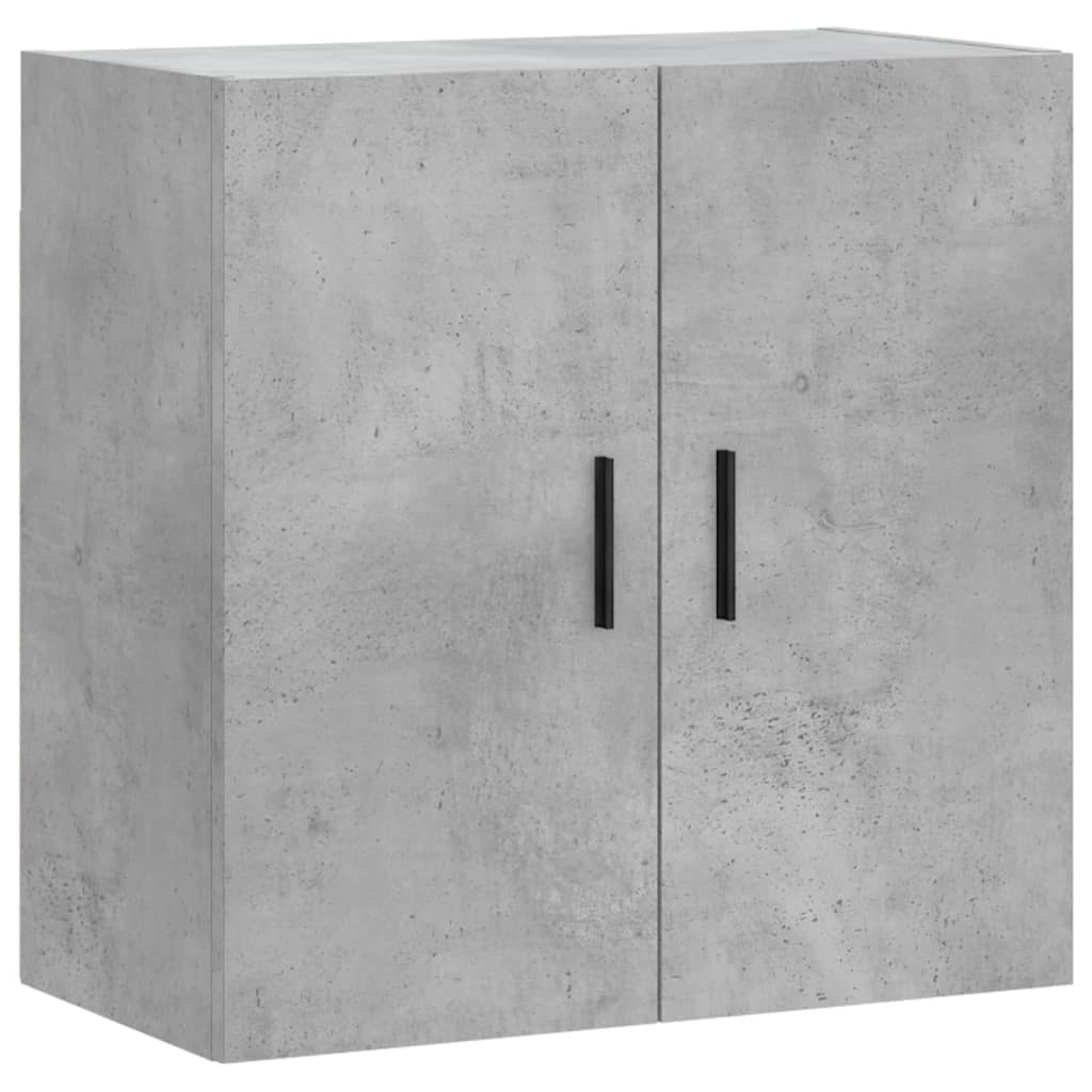 Wandkast 60x31x60 cm bewerkt hout grijs sonoma eikenkleurig