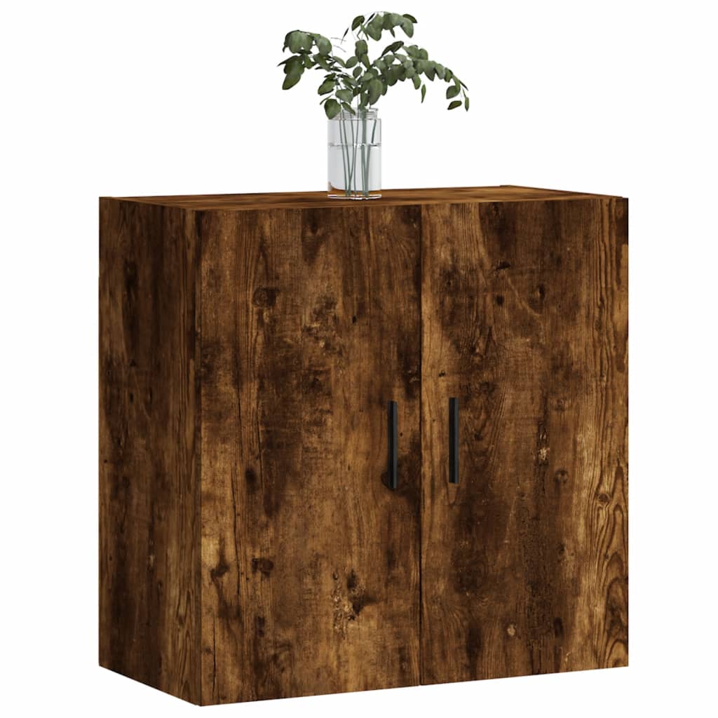 Wandkast 60x31x60 cm bewerkt hout grijs sonoma eikenkleurig