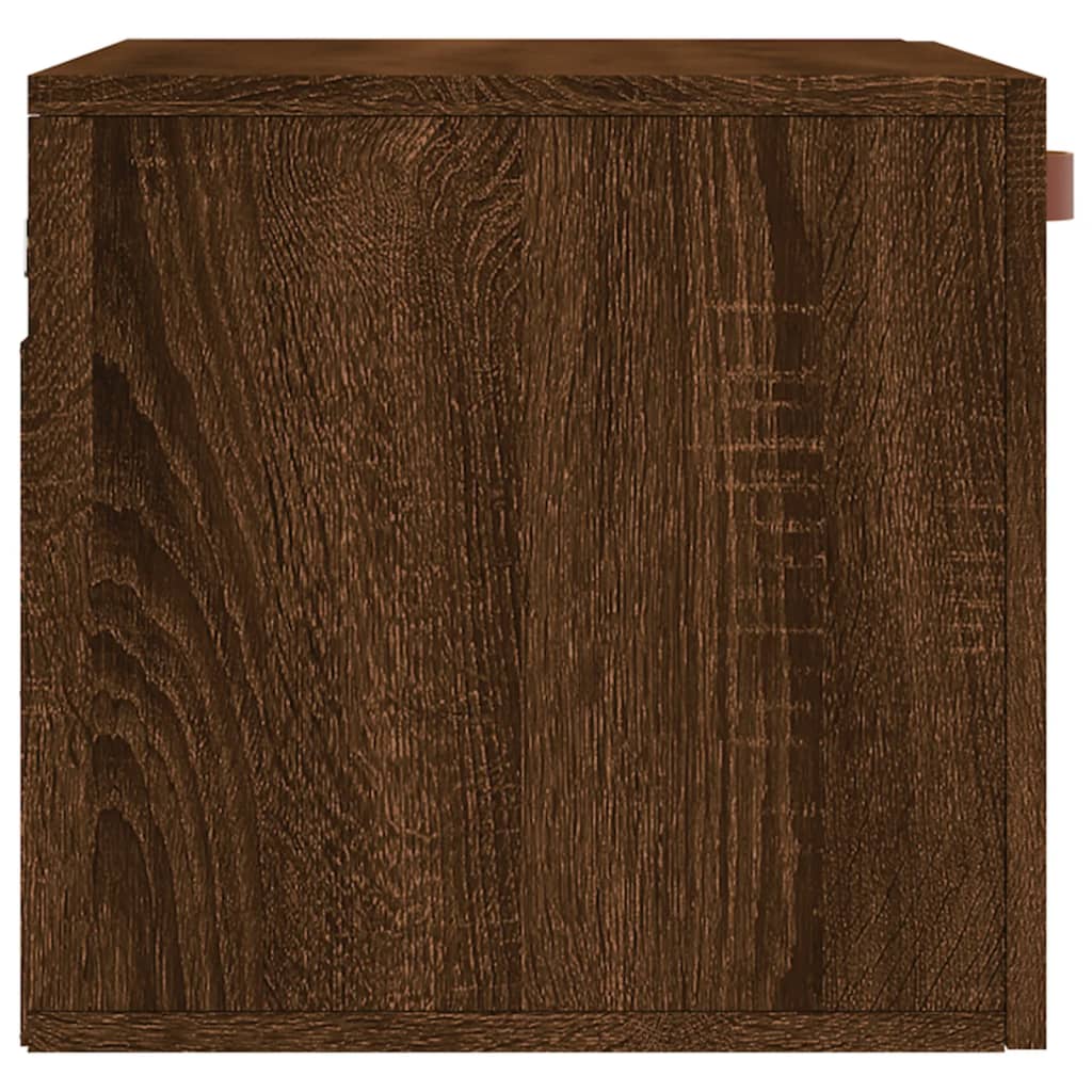 Wandkast 80x36,5x35 cm bewerkt hout wit