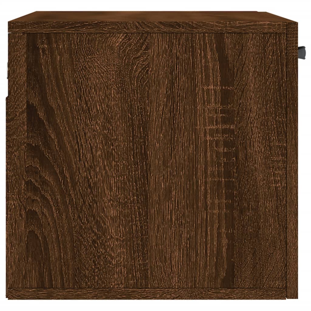 Wandkast 100x36,5x35 cm bewerkt hout sonoma eikenkleurig