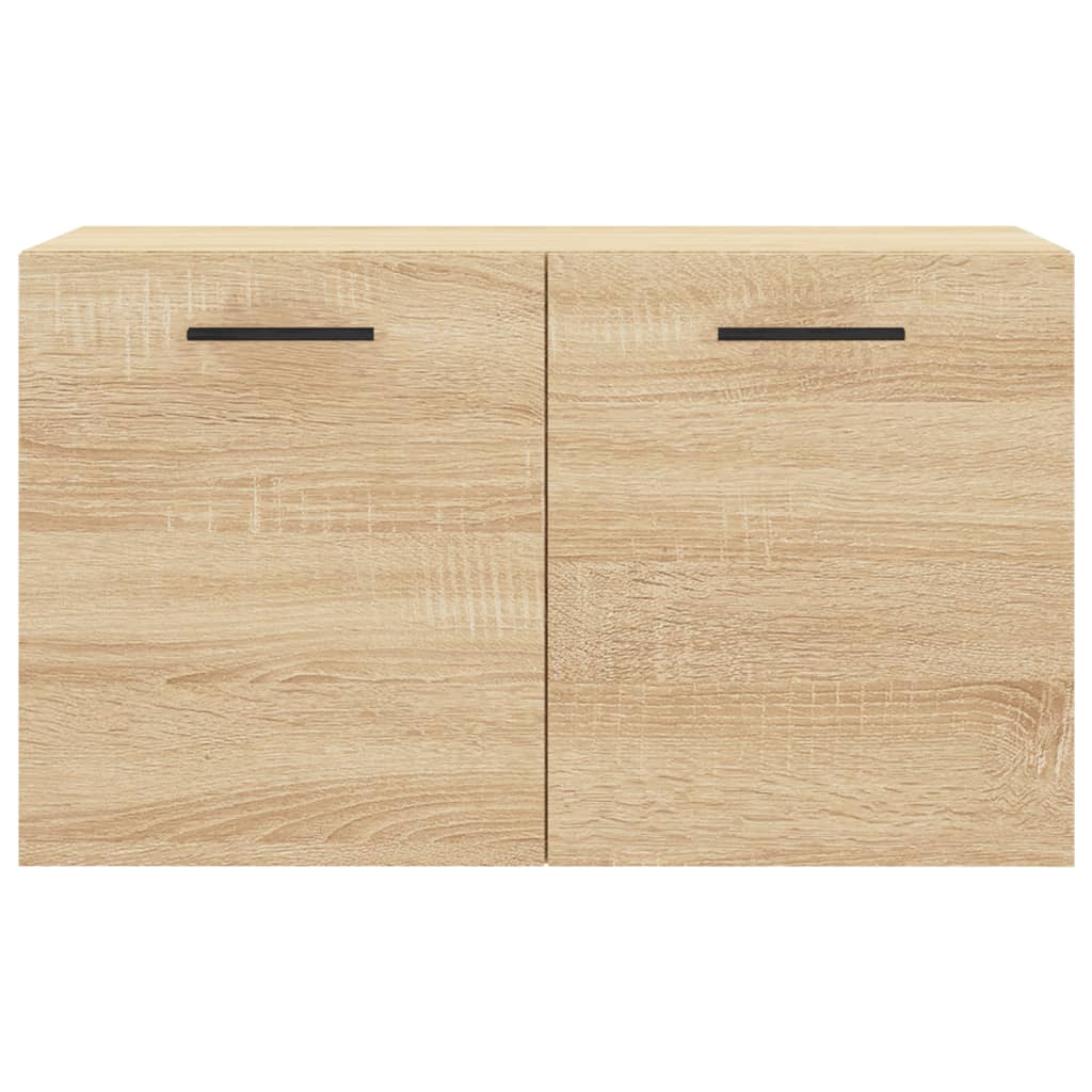 Wandkast 60x36,5x35 cm bewerkt hout hoogglans wit