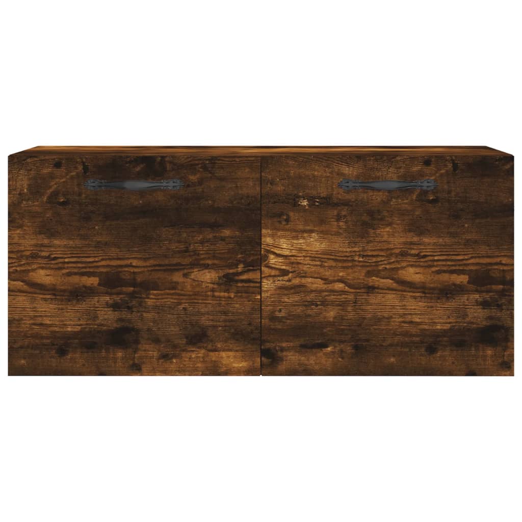 Wandkast 100x36,5x35 cm bewerkt hout sonoma eikenkleurig