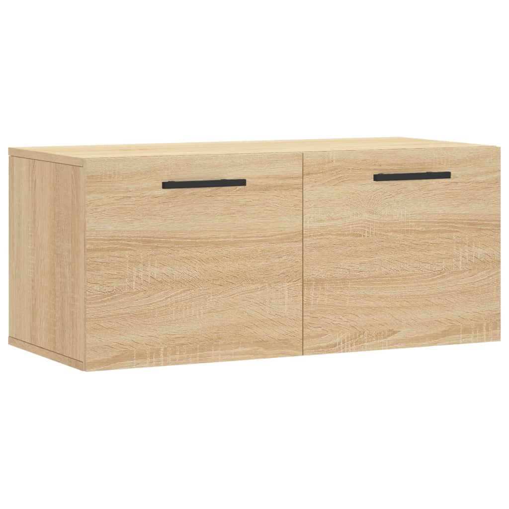 Wandkast 60x36,5x35 cm bewerkt hout betongrijs