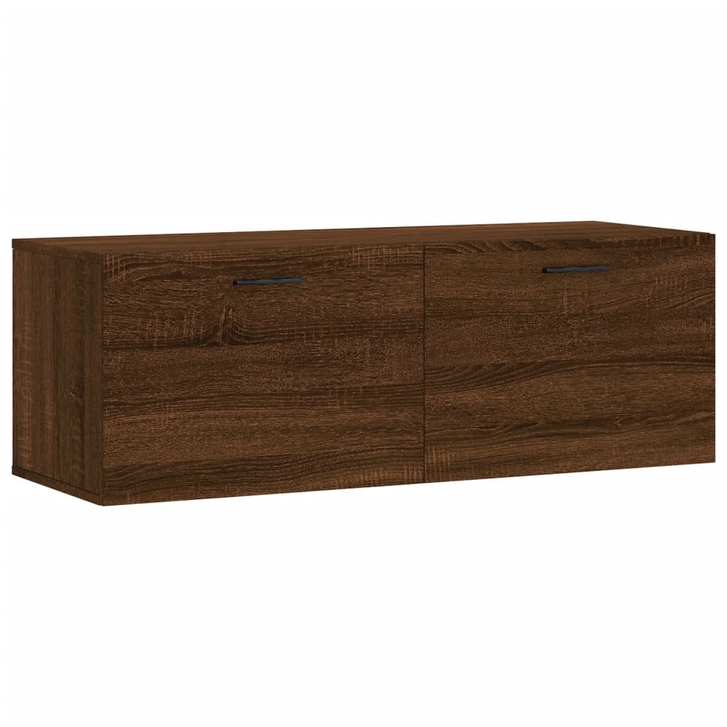 Wandkast 60x36,5x35 cm bewerkt hout hoogglans wit