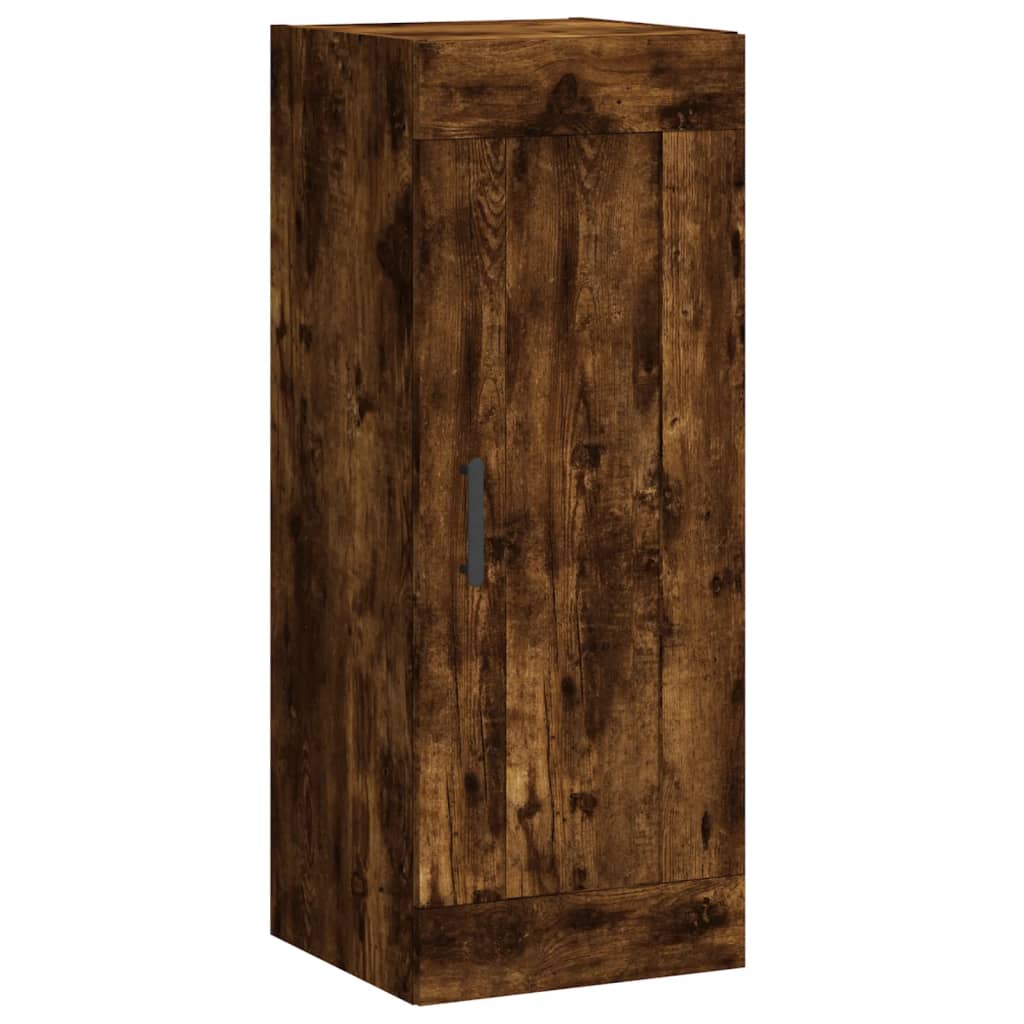 Wandkast 34,5x34x90 cm bewerkt hout