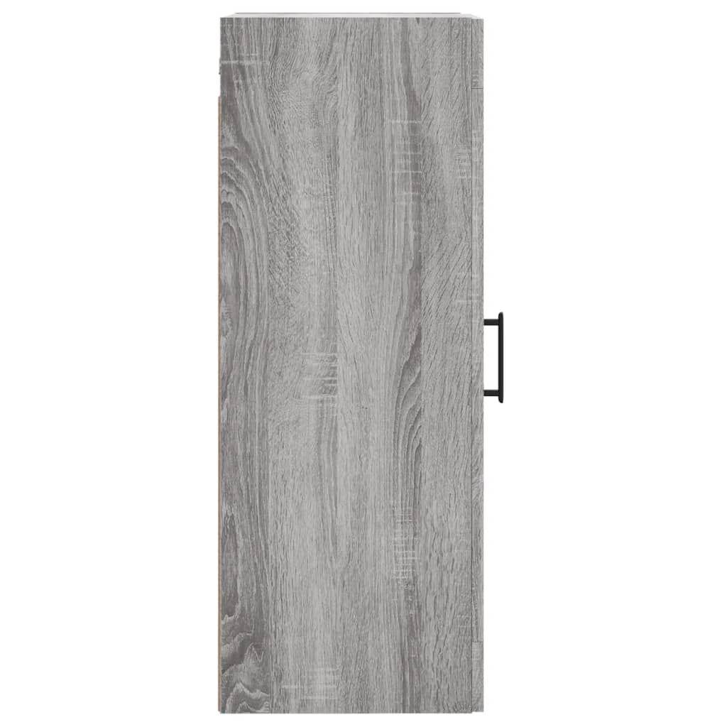 Wandkast 34,5x34x90 cm bewerkt hout