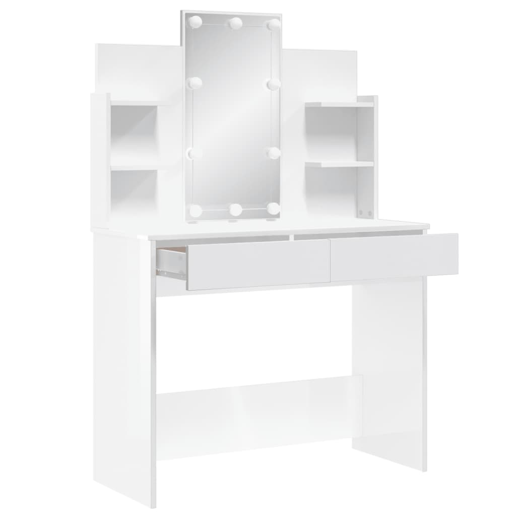 Kaptafel met LED-verlichting 96x40x142 cm