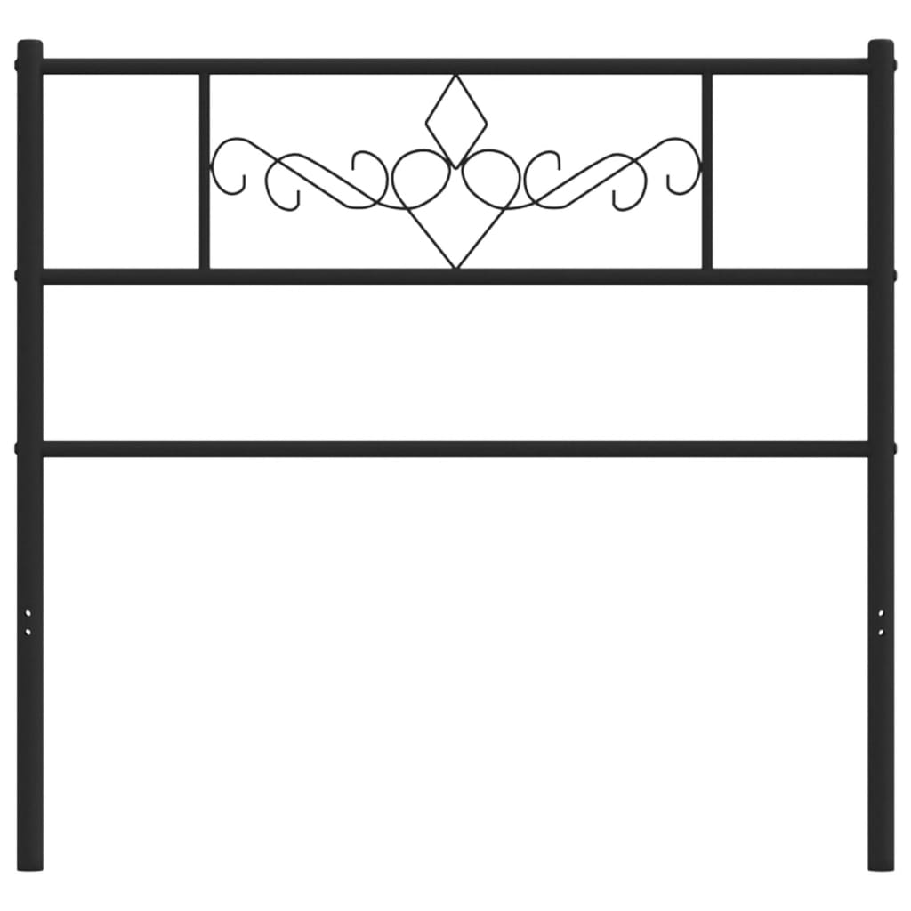 Hoofdbord 140 cm metaal