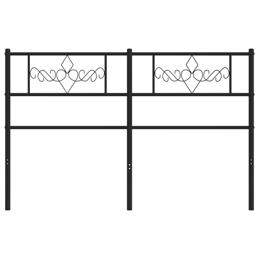 Hoofdbord 140 cm metaal