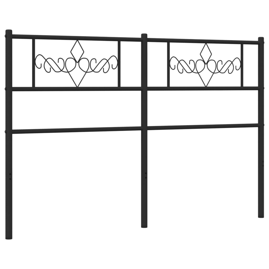 Hoofdbord 140 cm metaal