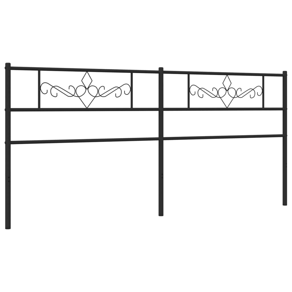 Hoofdbord 140 cm metaal