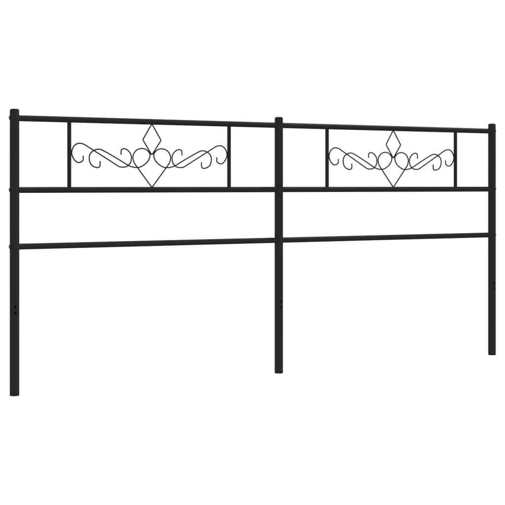 Hoofdbord 140 cm metaal