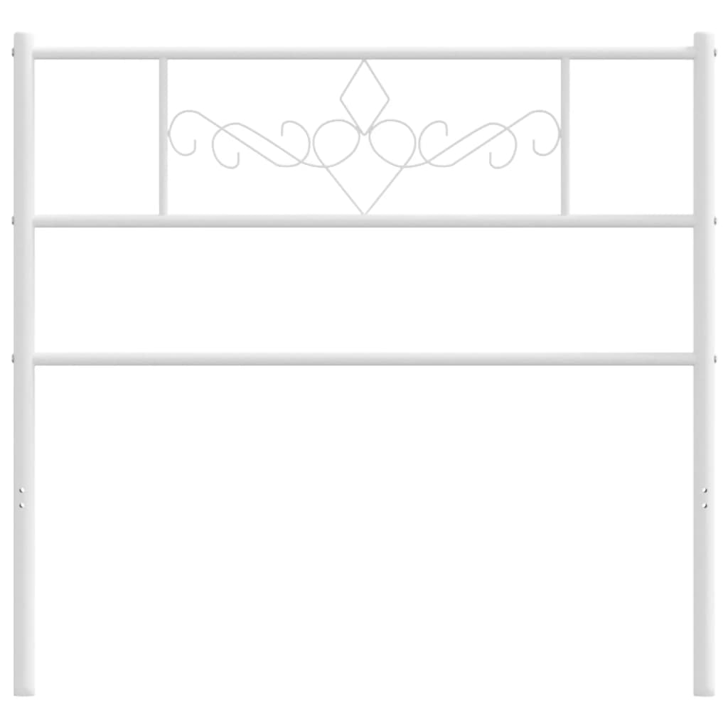 Hoofdbord 140 cm metaal