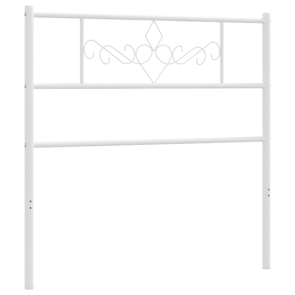 Hoofdbord 140 cm metaal