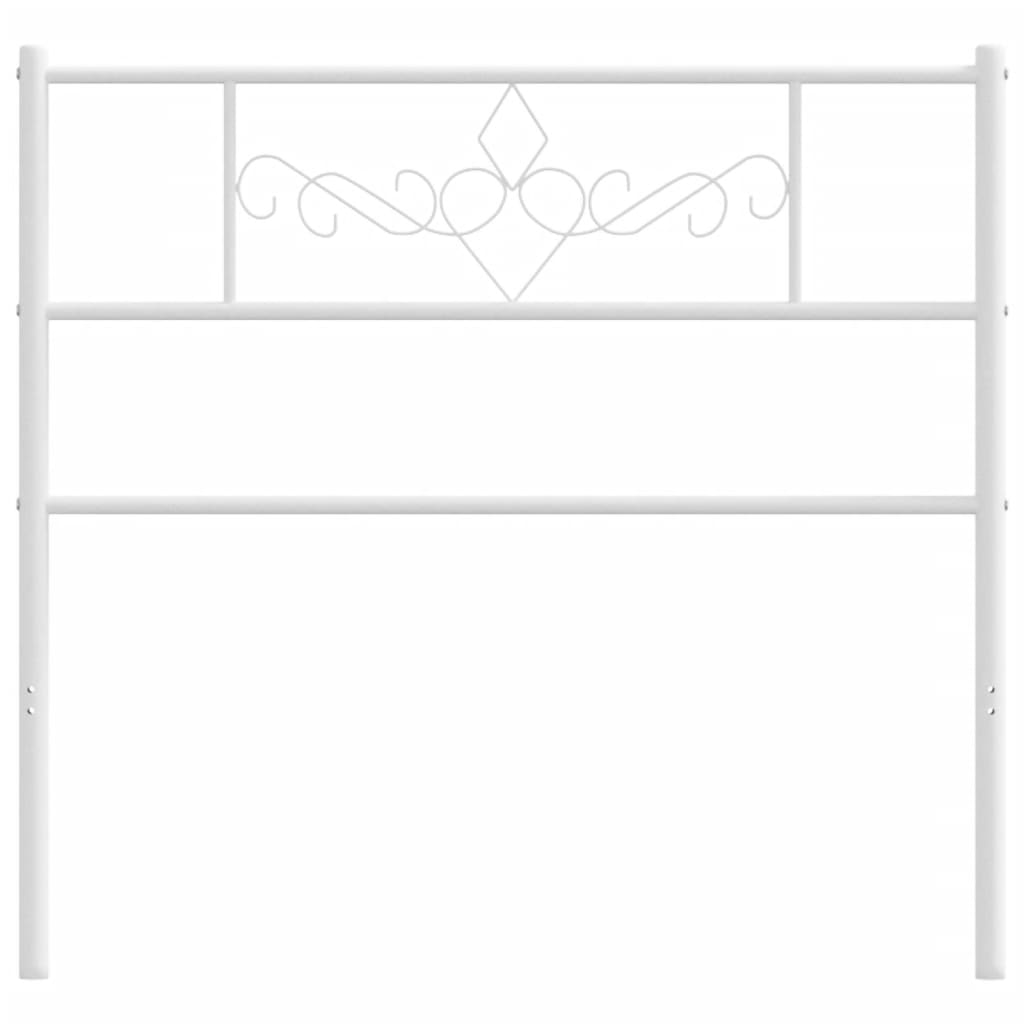 Hoofdbord 140 cm metaal