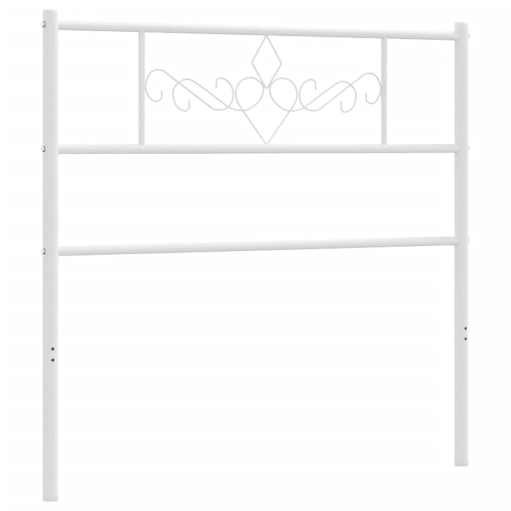 Hoofdbord 140 cm metaal