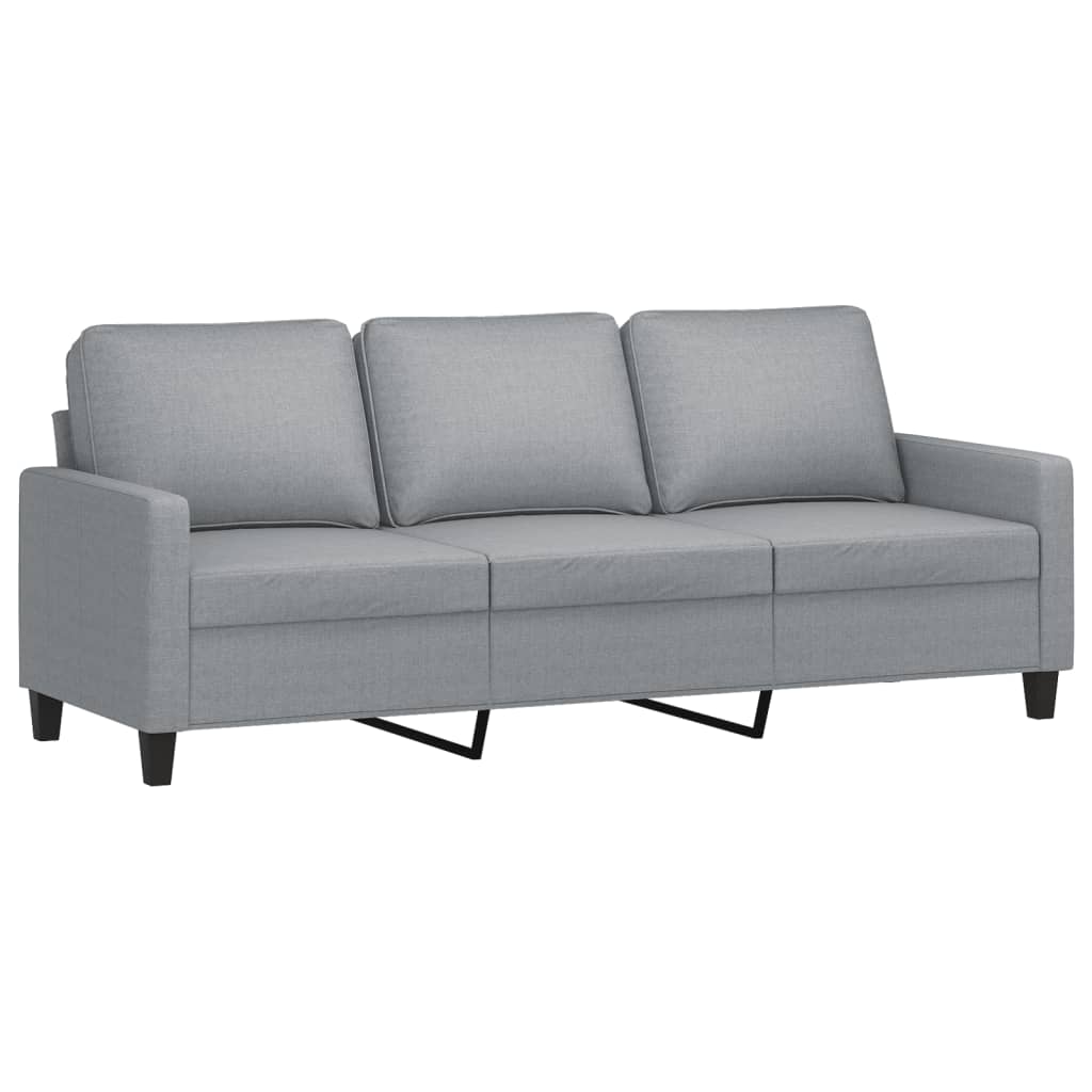 3-delige Loungeset met kussens stof