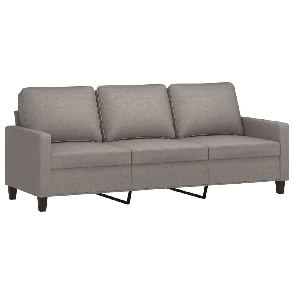 3-delige Loungeset met kussens stof