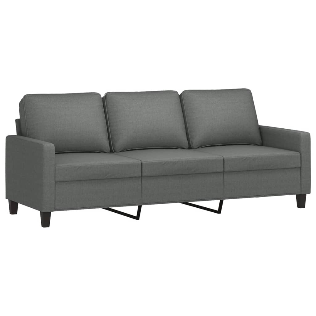 3-delige Loungeset met kussens stof