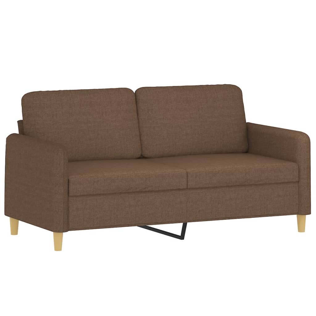 2-delige Loungeset met kussens stof