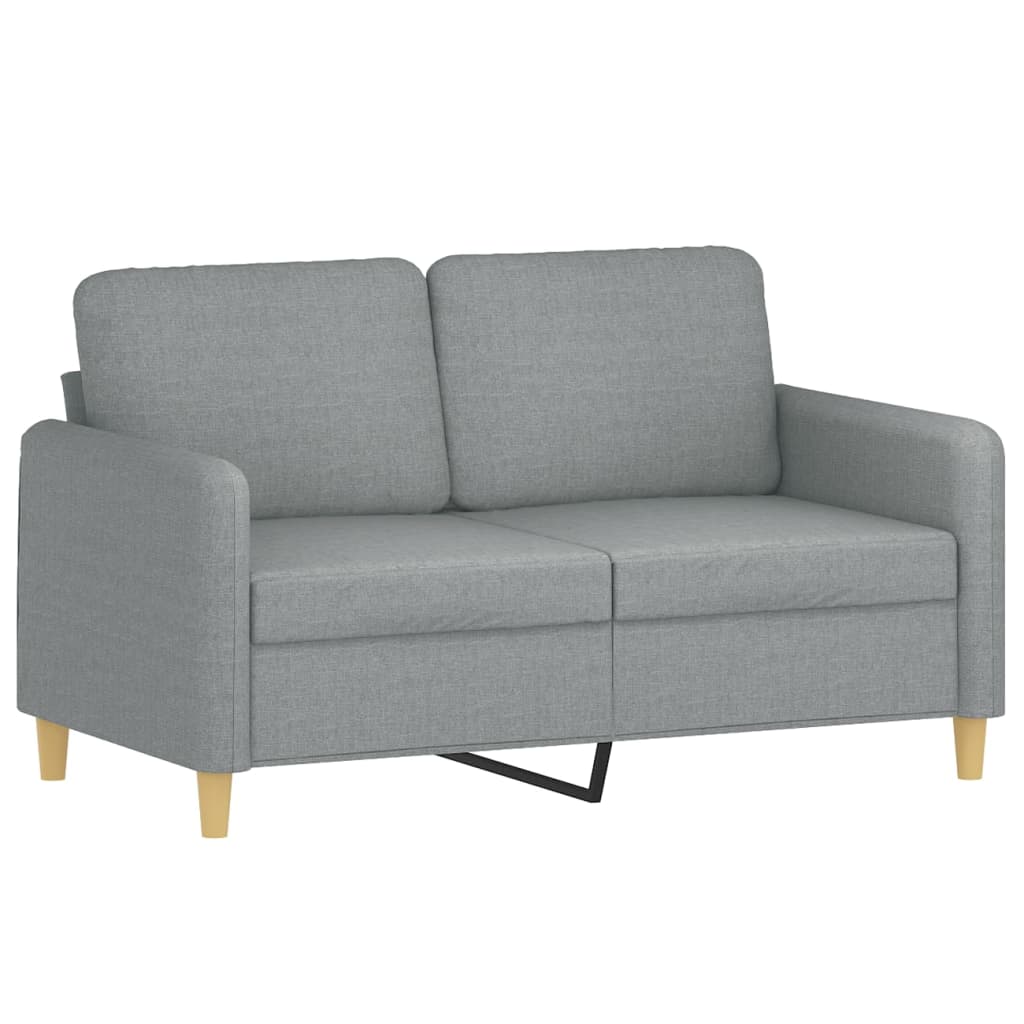 2-delige Loungeset met kussens stof