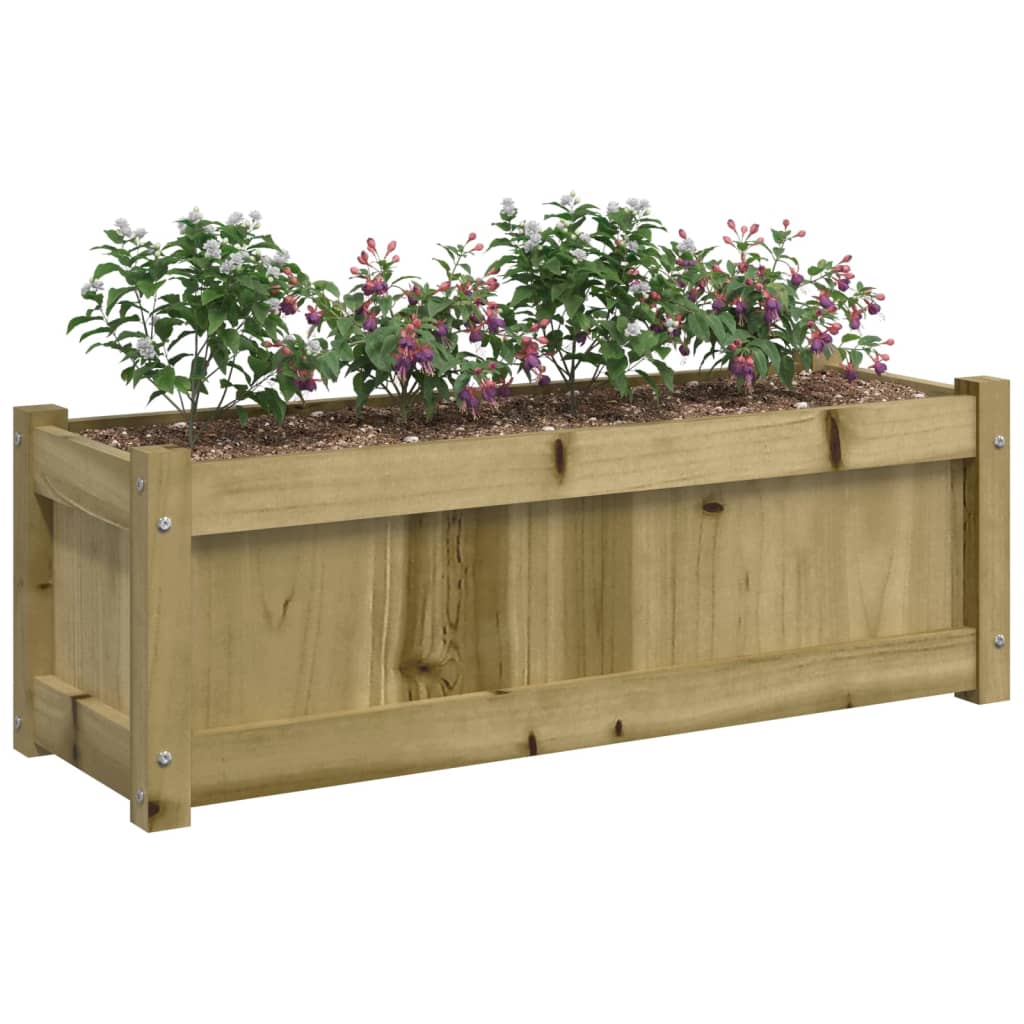 Plantenbak 90x31x31 cm massief