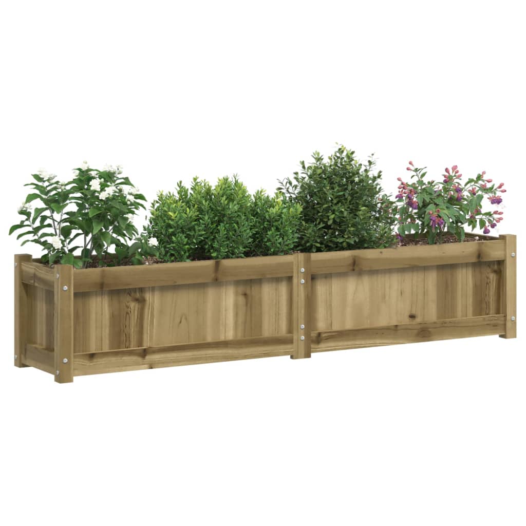 Plantenbak 150x31x31 cm massief