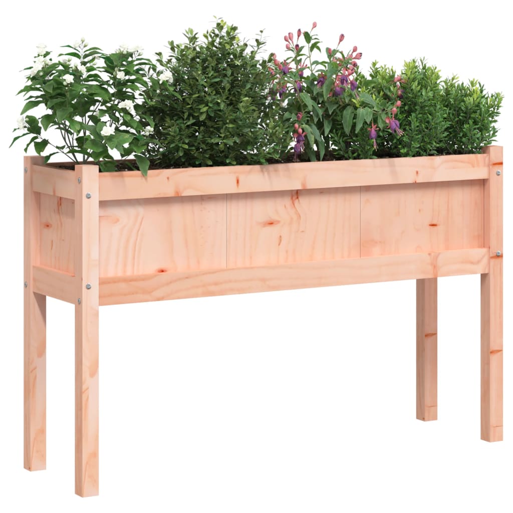 Plantenbak met poten 110x31x70 cm