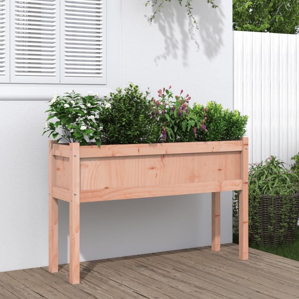 Plantenbak met poten 110x31x70 cm