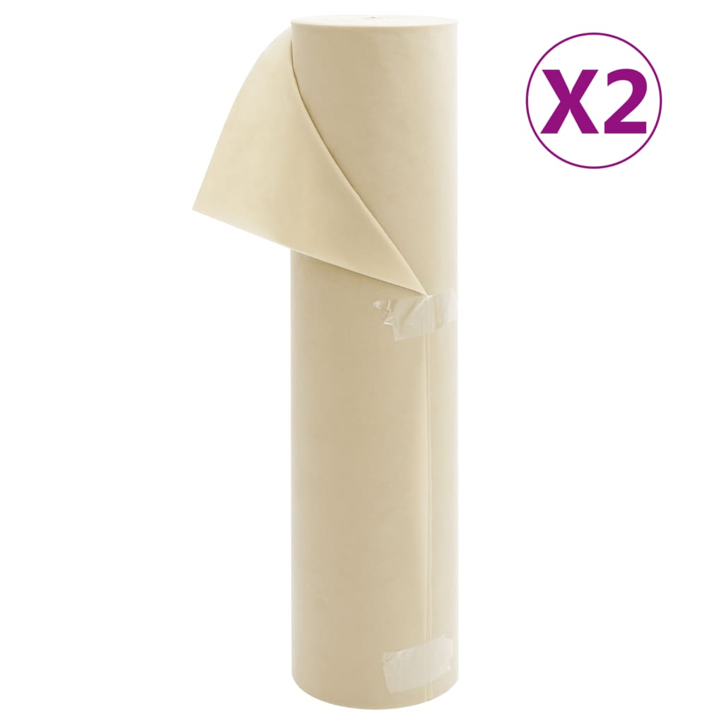 Vliesdoek voor planten 2 rollen 70 g/m² 10x1,6 m